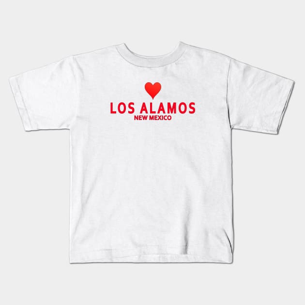 Los Alamos New Mexico Kids T-Shirt by SeattleDesignCompany